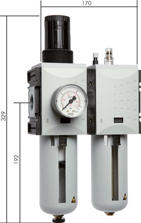 Exemplary representation: 2-part maintenance unit - Futura series 4