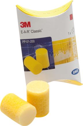 Exemplary representation: 3M earplugs (Classic)