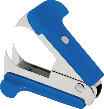 Exemplary representation: Staple remover (blue)