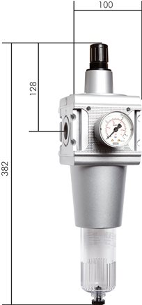 Exemplary representation: Filter regulator - Multifix series 5