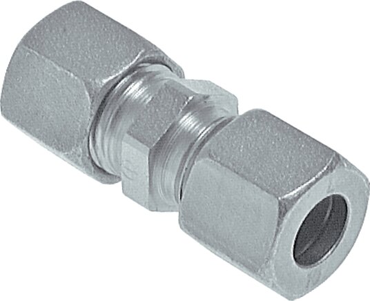 Exemplary representation: Straight screw connection, galvanised steel