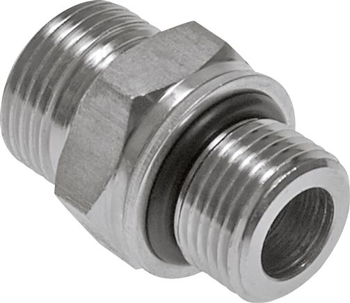 Exemplary representation: Straight ORFS screw-in fitting (metric thread)