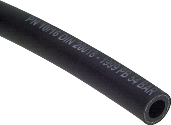 Exemplary representation: Rubber hose Ø 6 - 32 mm (for medium use, DIN 20018)