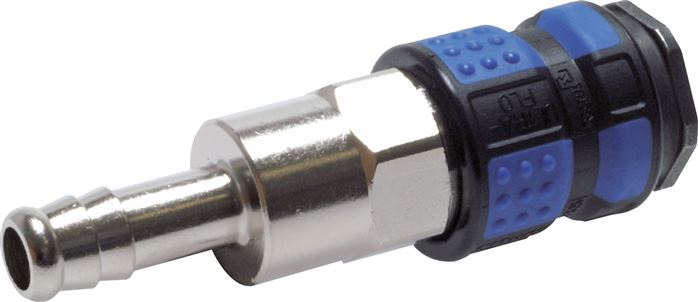 Exemplary representation: Coupling socket with grommet, ball lock & plastic sleeve