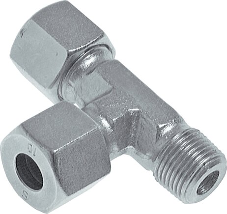 Exemplary representation: L-screw-in fitting, R-thread/G-thread, galvanised steel