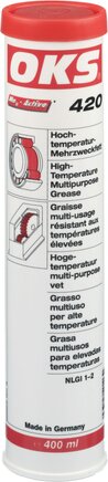 Exemplary representation: OKS high-temperature multipurpose grease (cartridge)