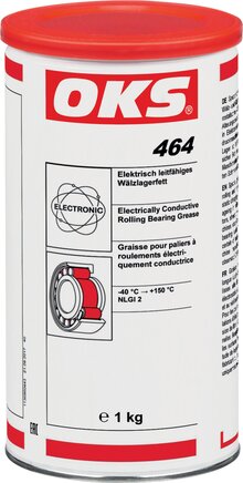 Exemplary representation: OKS electrically conductive rolling bearing grease (can)