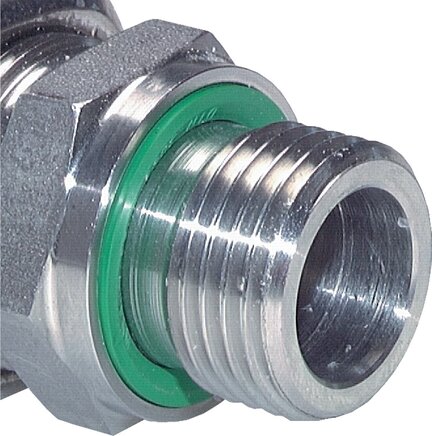 Exemplary representation: Elastomer seal for screw-in fitting