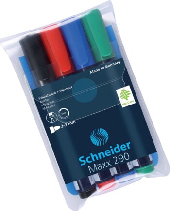 Exemplary representation: Schneider flipchart and whiteboard set MAXX 290