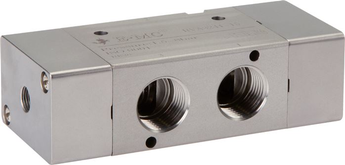 Exemplary representation: 3/2-way pneumatic pulse valve