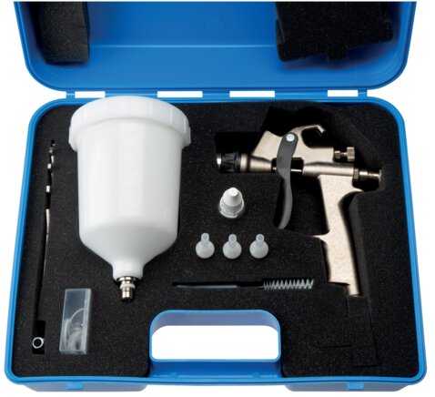 Exemplary representation: Professional paint spray gun (in case)