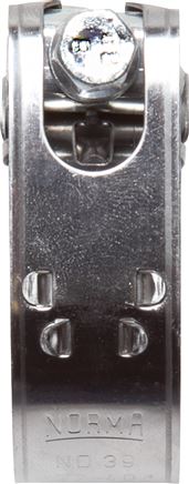 Exemplary representation: hinge bolt clamp