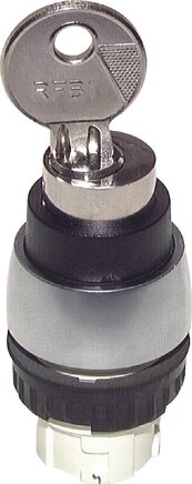 Exemplary representation: Actuator attachment for push-button valve, lock push-button