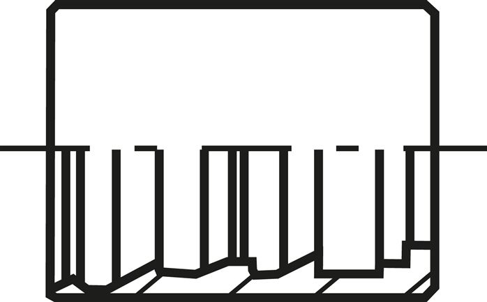 Exemplary representation: Steel press fitting for hydraulic hose, sleeve 110