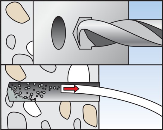 Application examples: Fischer FH II-I high performance anchor (assembly 1)