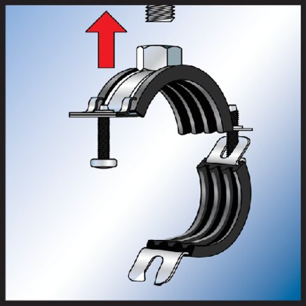 Application examples: Fischer pipe clamp assembly 1